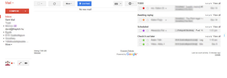 Gmail jó példa
