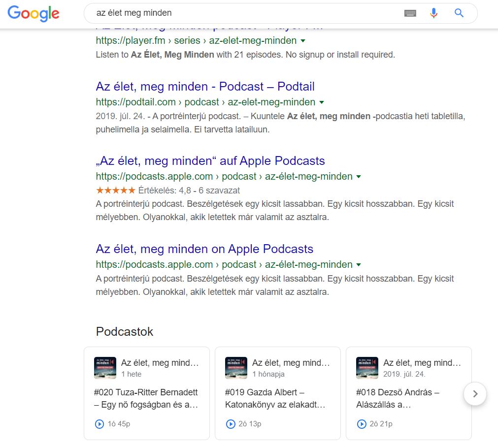 SERP Podcast
