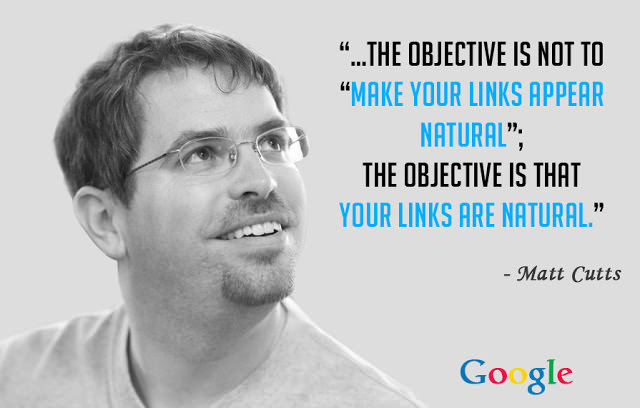 Linképítés: Matt Cutts keresőoptimalizálás idézet