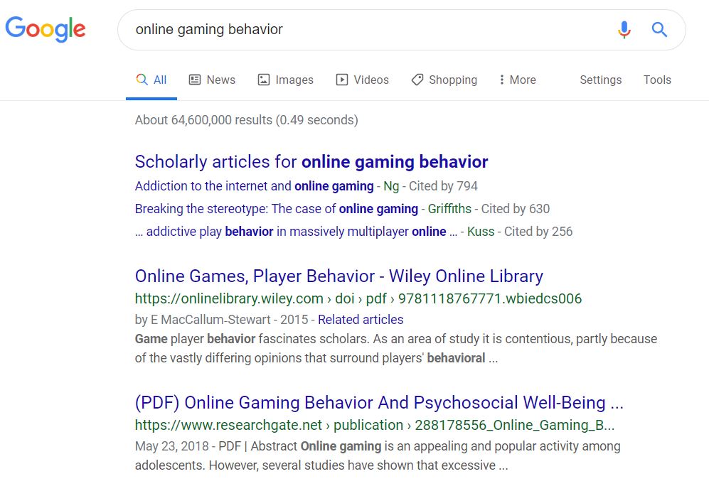 SERP Scholarly