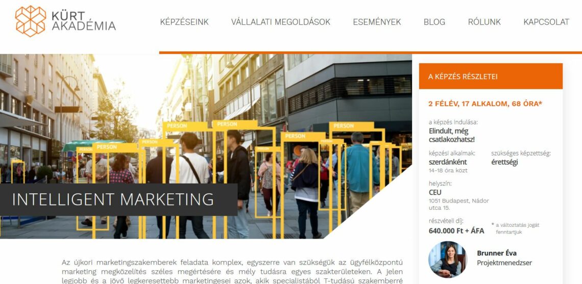 kürt akadémia intelligent marketing képzés