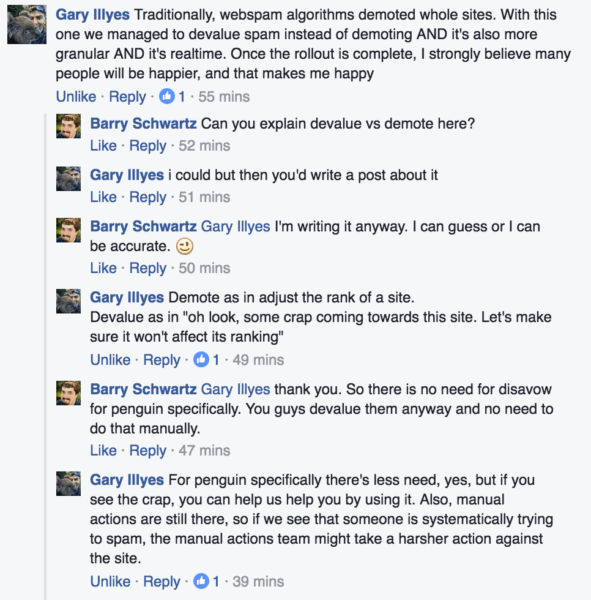 Gary Illyes - Google Webspam