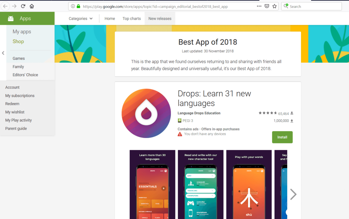 év legjobb Android appja 2018-ban (best Android app)