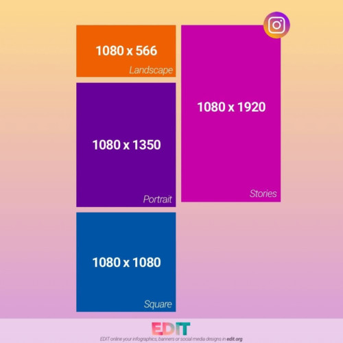 Instagram képméret