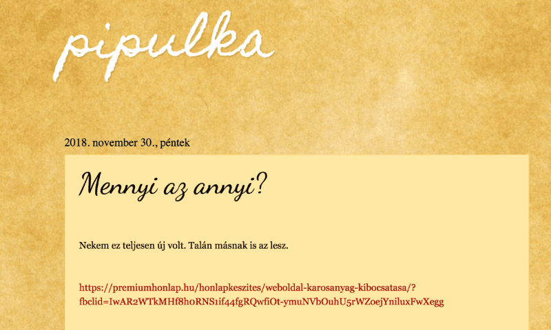 természetes link