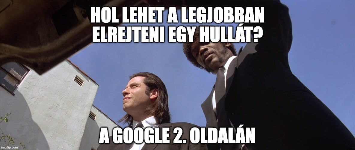 Google második oldal