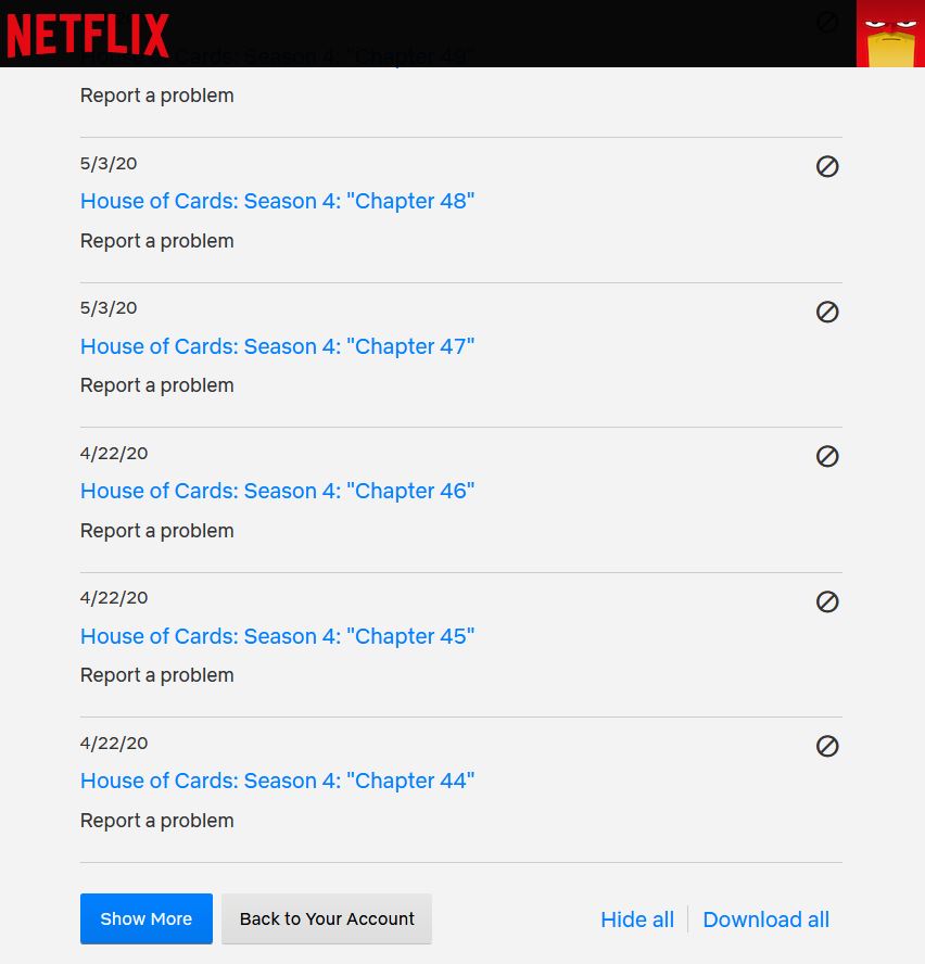 netflix data