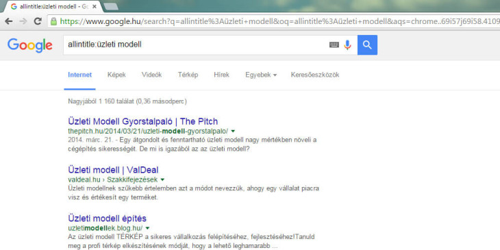 Dokumentumon belül search