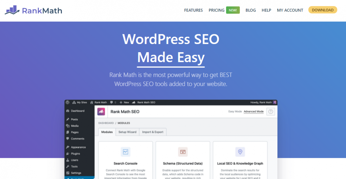 rankmath seo plugin