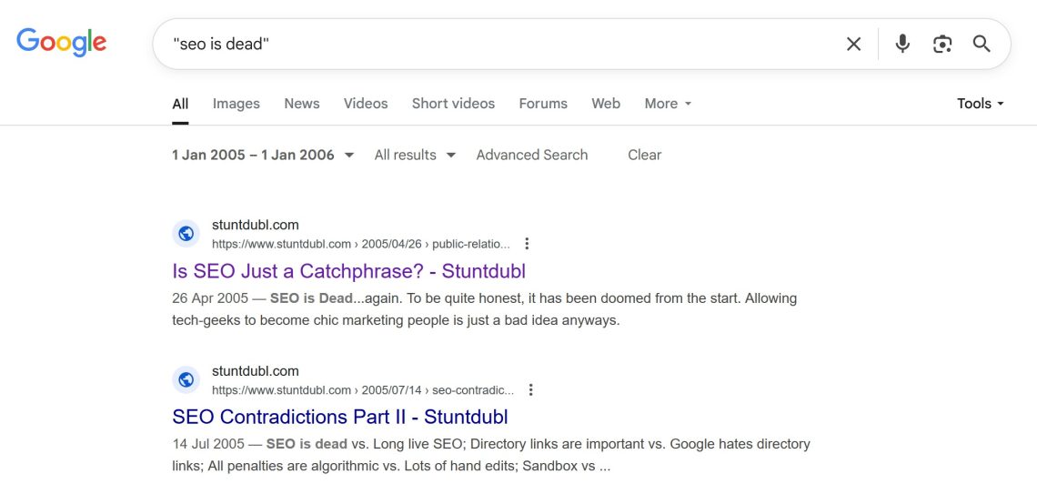 seo-is-dead-2005