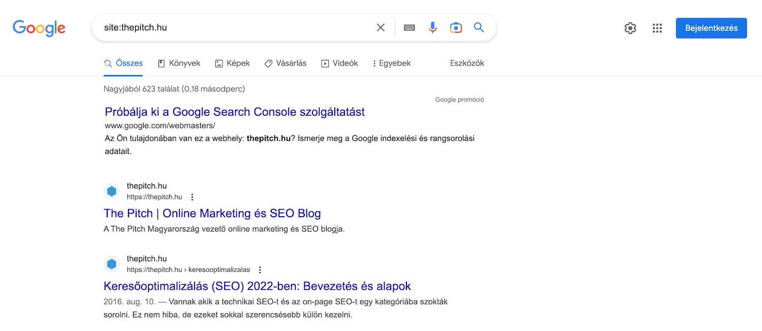 Site: operátor