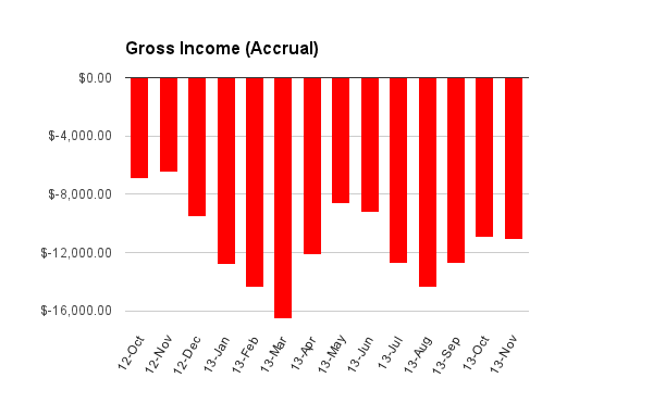 Everpix Gross Income