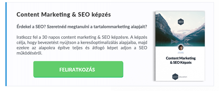 30 napos SEO képzés