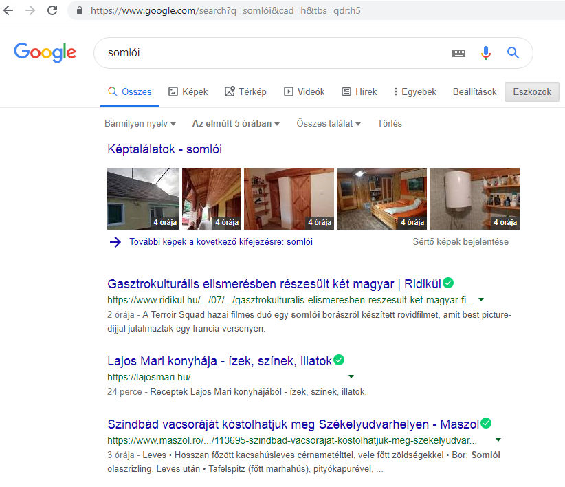 Google keresés qdr