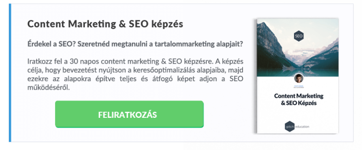 30 napos SEO képzés