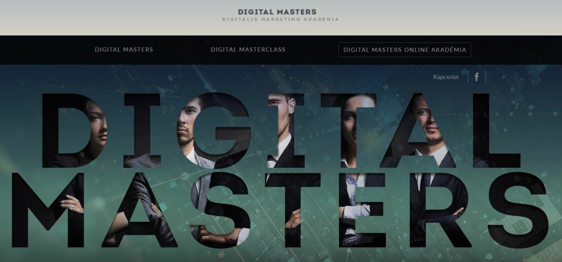 digital masters képzés