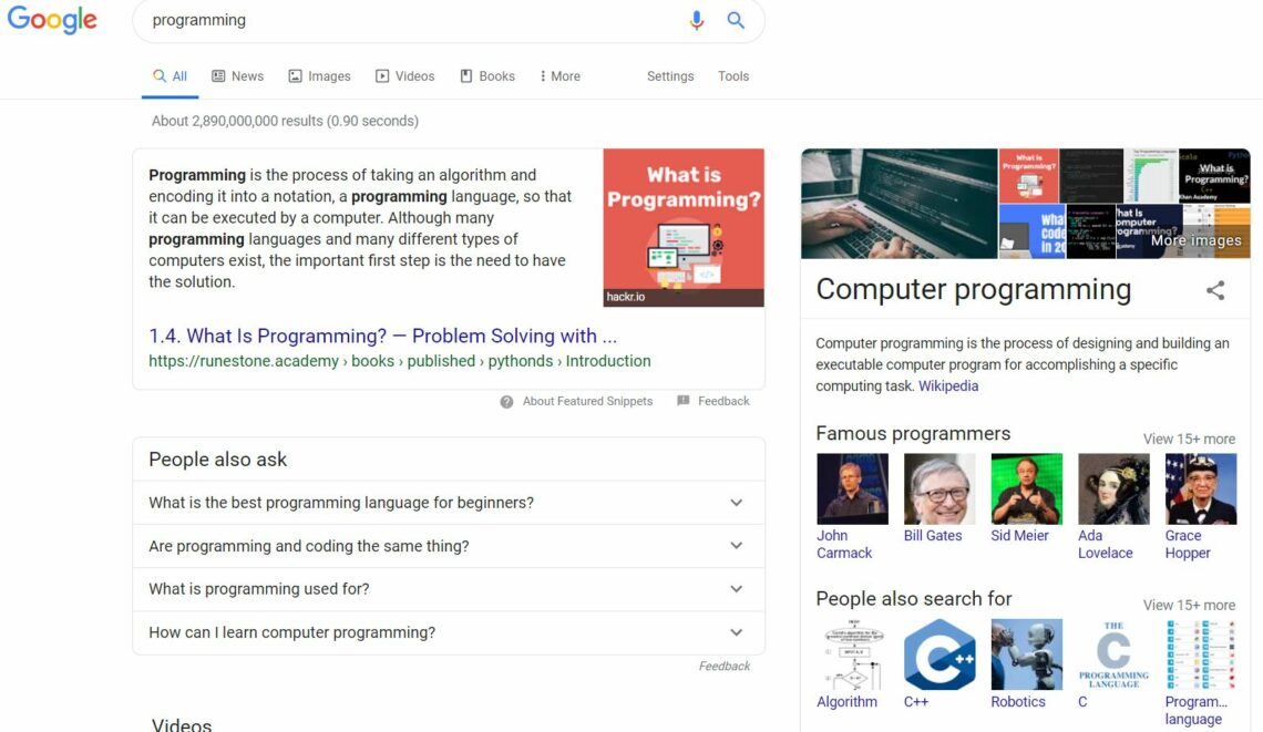 SERP Explore