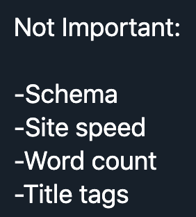Brian Dean nem fontos seo szempontok