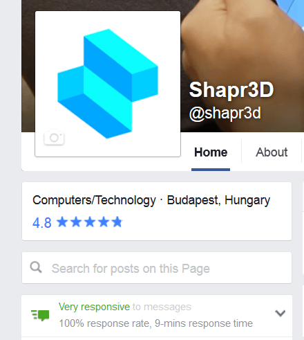 Facebook Shapr3D