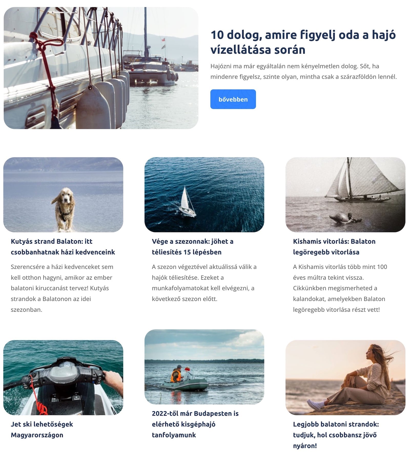 Így néz ki egy blog létrehozása üzleti alapokon.