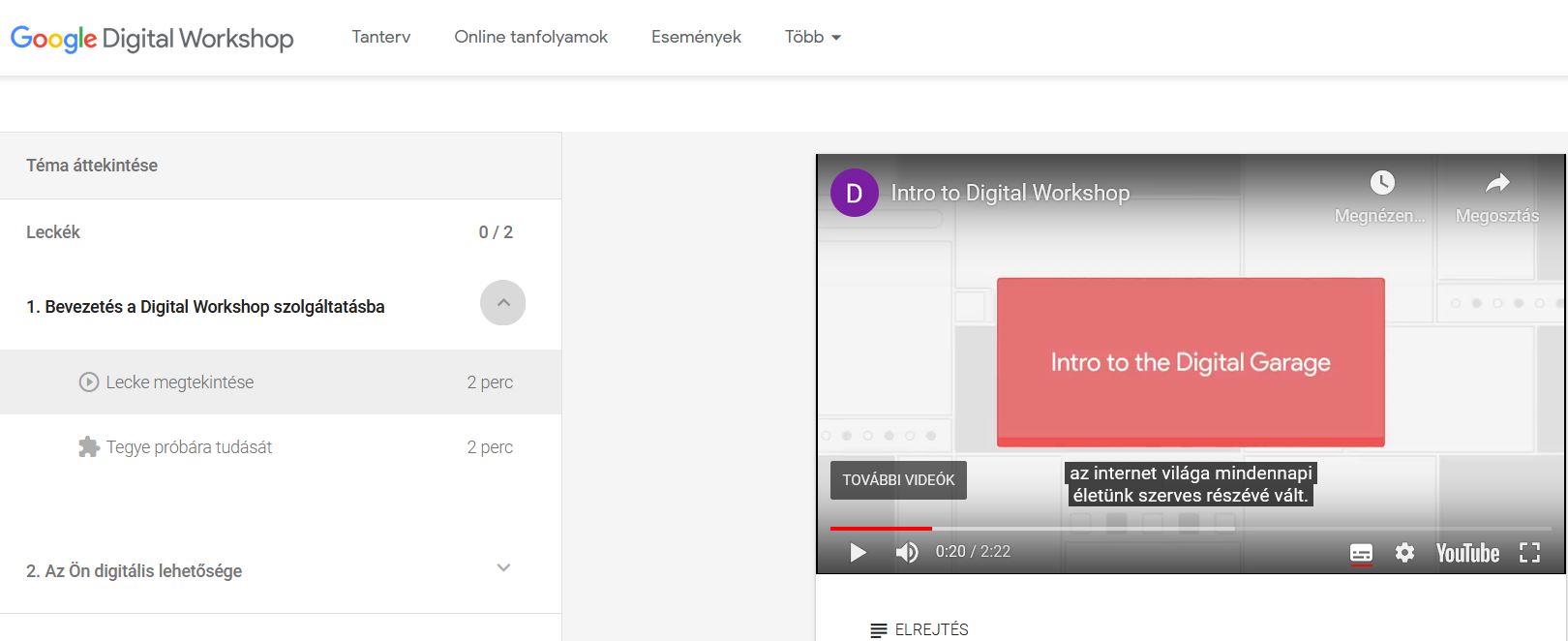 google digital workshop